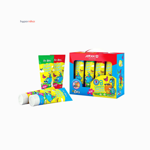 رنگ انگشتی 8 رنگ تیوپی آریا کد 7014
