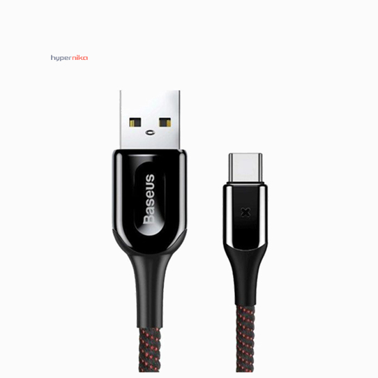 کابل شارژ USB-C بیسوس مدل X-Shaped Light Cable