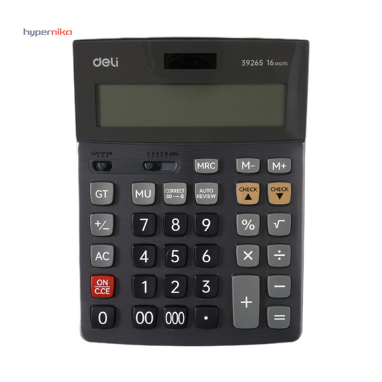 ماشین حساب رومیزی حرفه‌ای دلی مدل 39265