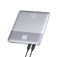 پاوربانک بیسوس P10063801S 12000mAh همرا با کابل usb-c
