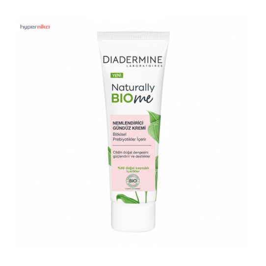 کرم مرطوب کننده مناسب روز دیادرماین مدل NATURALLY BIO ME حجم ۵۰ میل