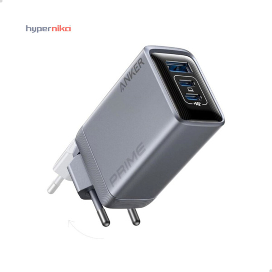 شارژر دیواری انکر پرایم ۱۰۰W با ۳ پورت مدل A2688