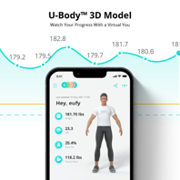نرم افزار ترازوی هوشمند یوفی Smart Scale P2 Pro