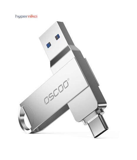 فلش مموری اوسکو مدل CU002 ظرفیت 32 گیگابایت OTG Type-C USB3.1