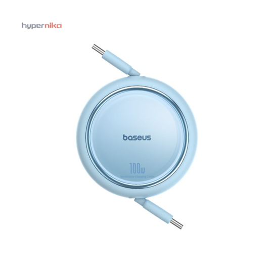 کابل جمع‌شونده بیسوس Free2Draw Mini Retractable USB-C ۱۰۰ وات