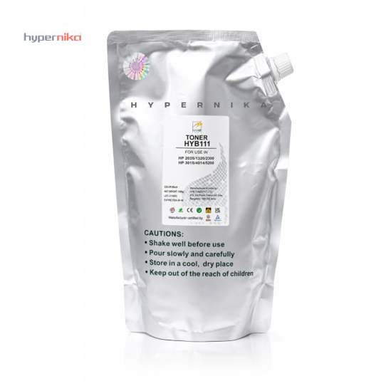 تونر مشکی HYB111 یک کیلویی (1000g) سازگار با HP LaserJet 1320 / 2035 / 2300 / 3015 / 4014 / 5200