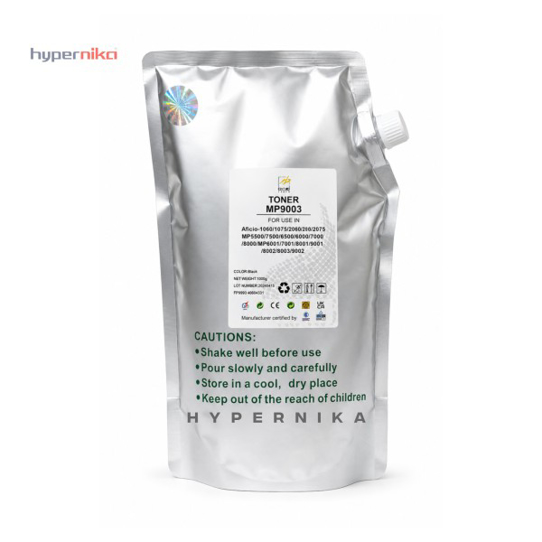 تونر ریکو MP9003 (Type 6110D / 6210D) - پودر تونر مشکی اورجینال/سازگار ۱ کیلویی