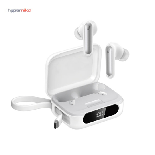 ایرپاد انکر Soundcore P41i مدل A3937G21 سفید با حذف نویز و کیس پاوربانک